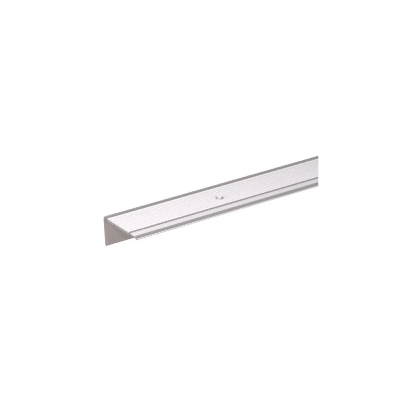 Nez de marche alu anodisé argent 1m 45x23mm Ep.2,7mmGUST ALBERTS GMBH AND CO Certifié