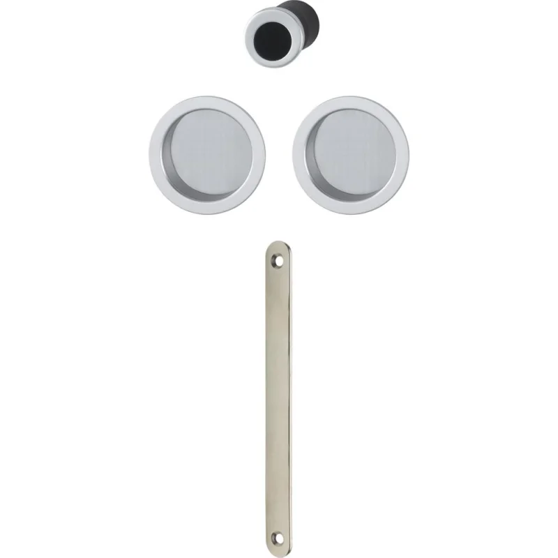 POIGNEE cuvette 5/F94-1 pour porte coulissante alu chromé satinéHOPPE Offre Du Jour