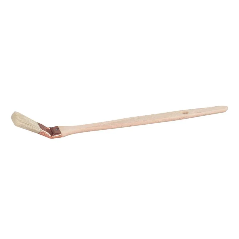 Brosse coudée plat radiateur manche bois 69gNESPOLI Vente Flash