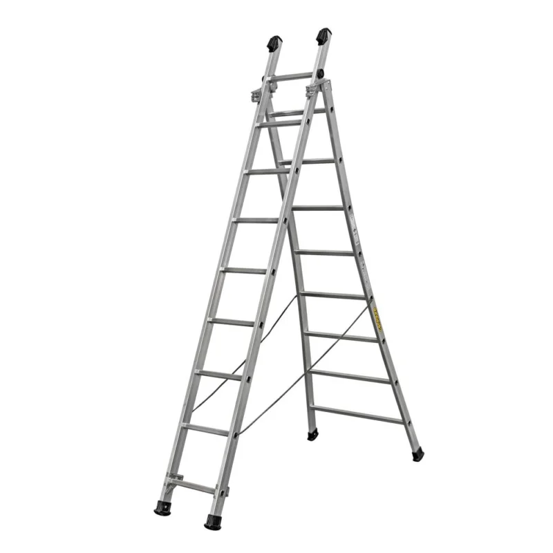 Top Vente Echelle transformable PRT2 2 plans alu de 2,75 à 4,45mDUARIB GROUP