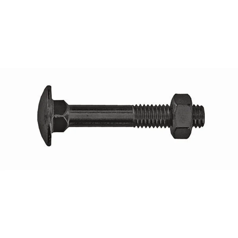 BOULON TRCC ACIER PHOSPHATE NOIR Ø7X70MM BOITE 100VYNEX Satisfait Ou Remboursé