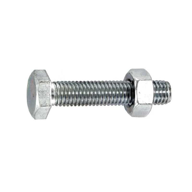 Boulon tête hexagonale acier zingué Ø8x80mm vybac 40VYNEX Bon Marché