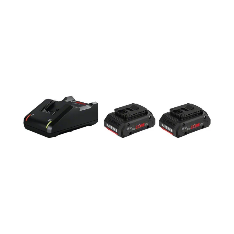 Retour Gratuit Batteries + chargeur PROCORE 18V 4Ah lot 2BOSCH