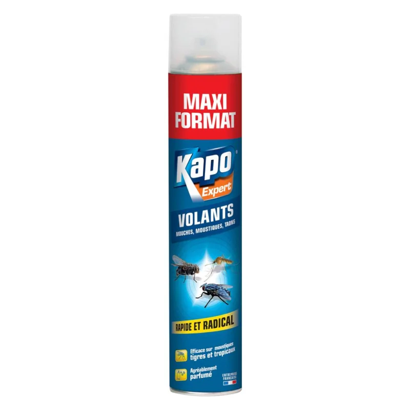 Aérosol insectes volants KAPO maxi format 500mlBRUNEL CHIMIE DERIVES Offre Exclusive