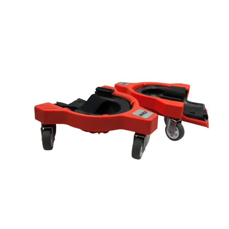 Support de genou à roulettes pour carreleur orangeEDMA Authentique