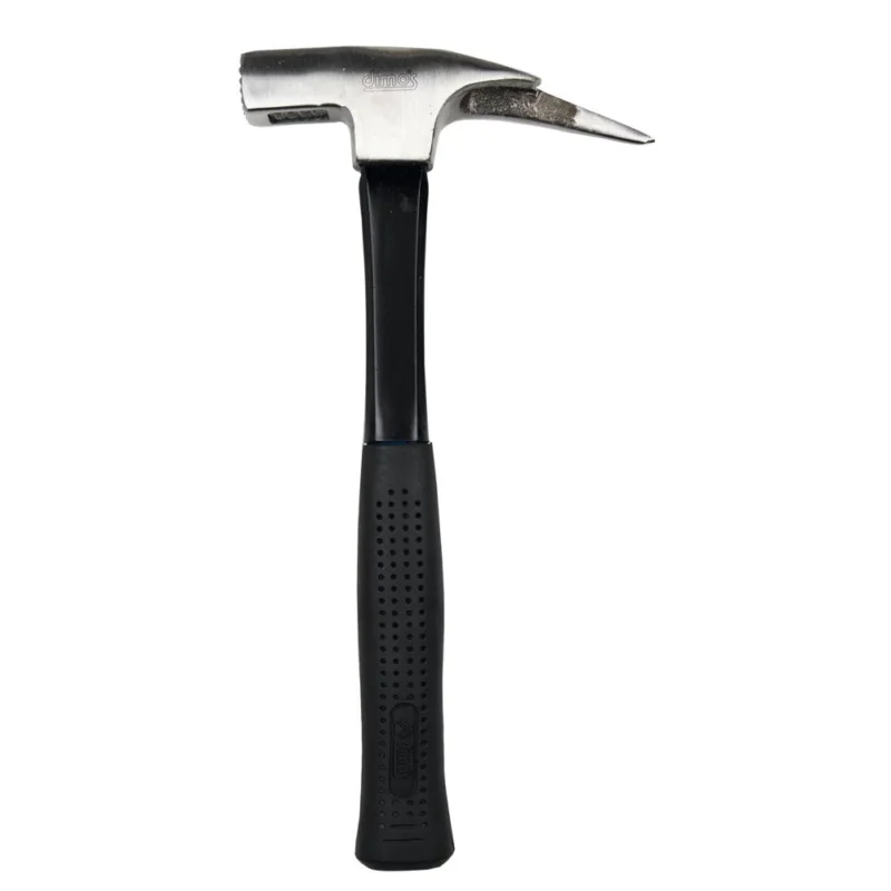 Marteau de charpentier manche fibre de verre 850g 330mm 180mm aimantéDIMOS Remise
