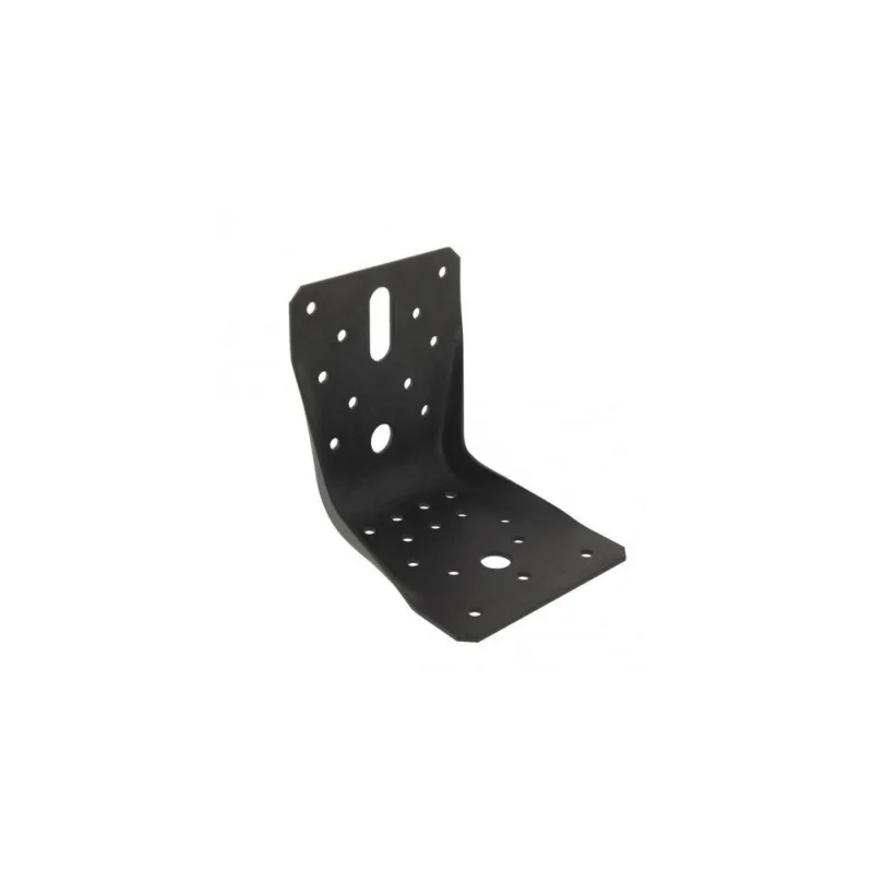 Equerre renforcée noire 90x100x100mm Ep.2mm pièceSIMPSON Meilleure Vente