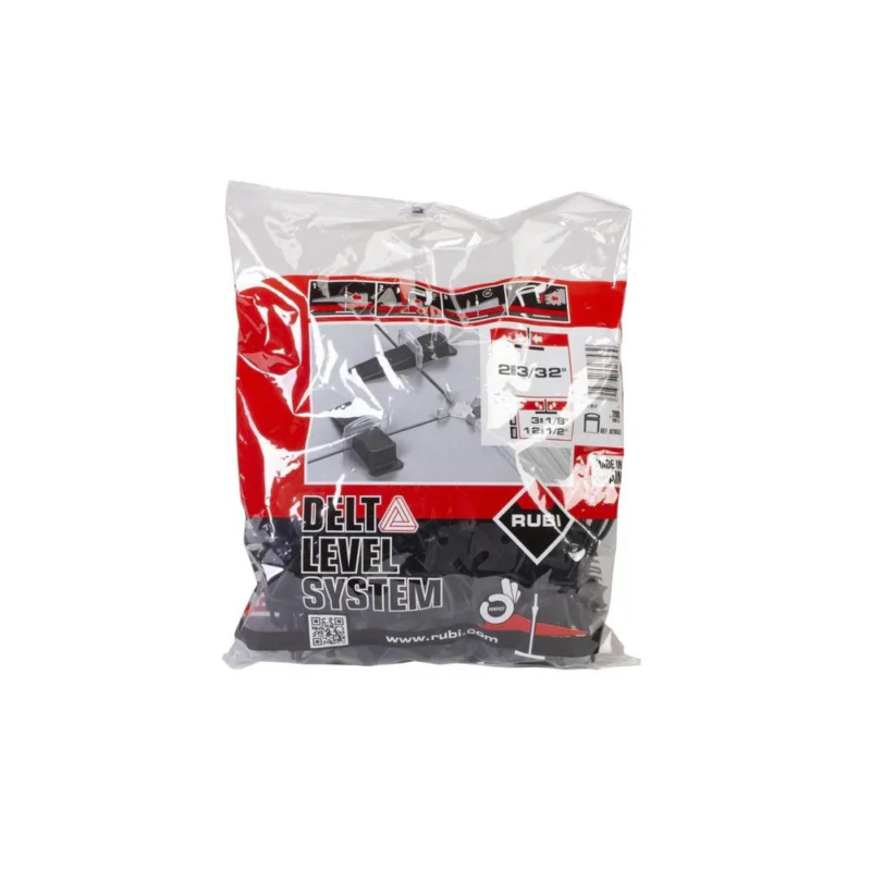 Bride pour carreaux de 3 à 12mm DELTA LEVEL SYSTEM B200 Ep.2mm sachet 200RUBI / GERMANS BOADA Promotion Saisonnière