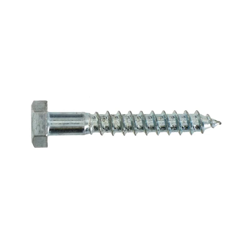 Tirefond acier zingué Ø6x40mm sachet 5VYNEX Promotion