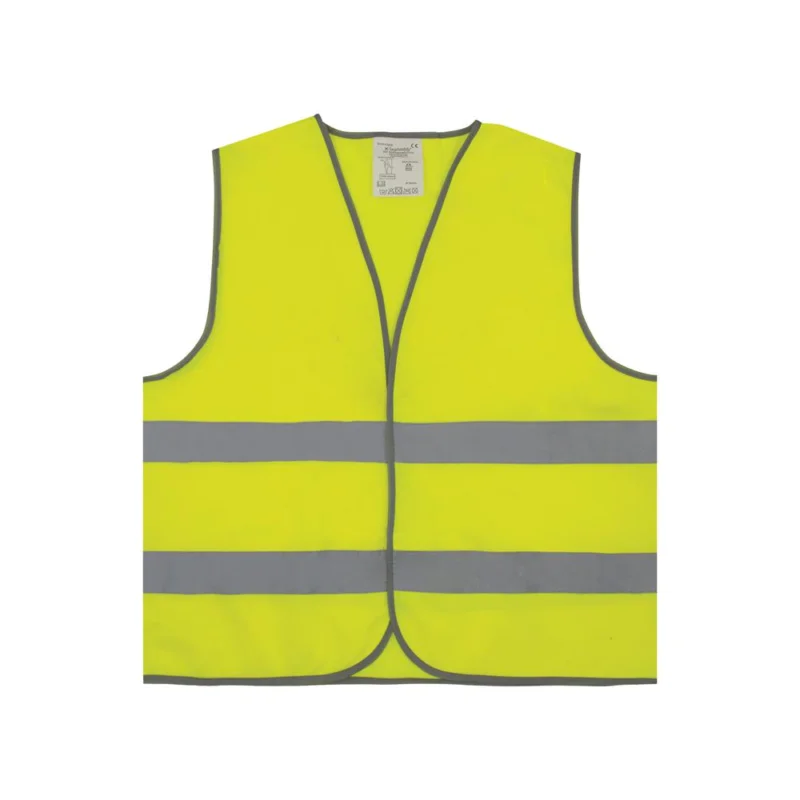Authentique Gilet sans manches haute visibilité NEON ADULTE jaune fluo T.UT2S