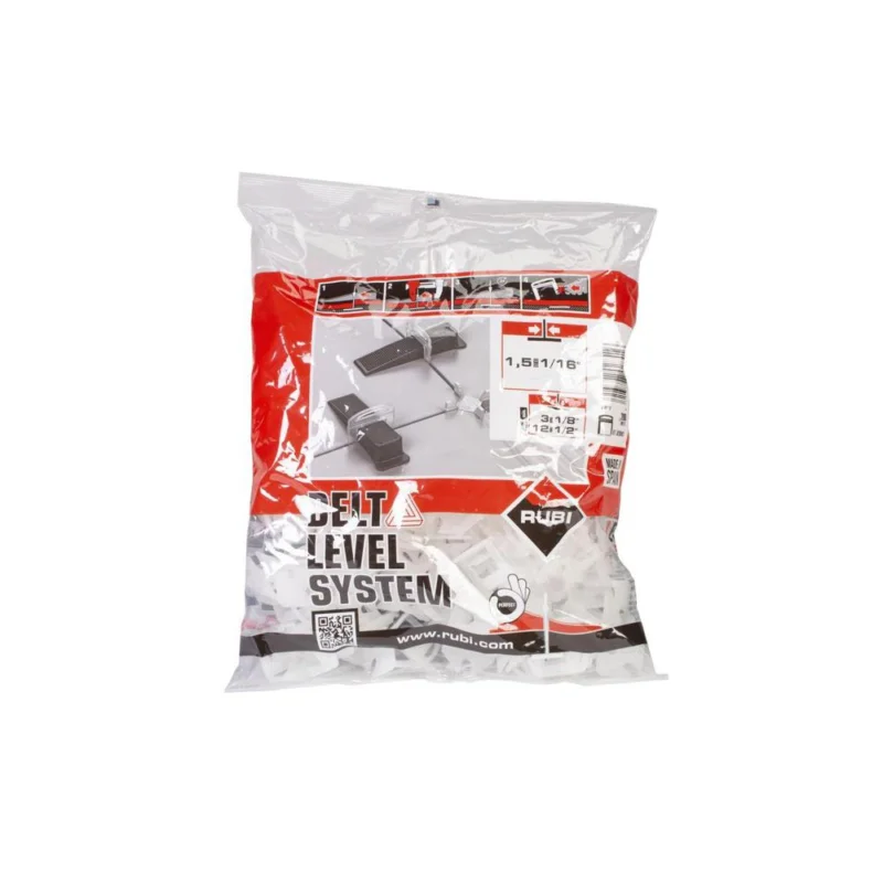 Solde Bride pour carreaux de 3 à 12mm DELTA LEVEL SYSTEM B200 1,5mm sachet 200RUBI / GERMANS BOADA
