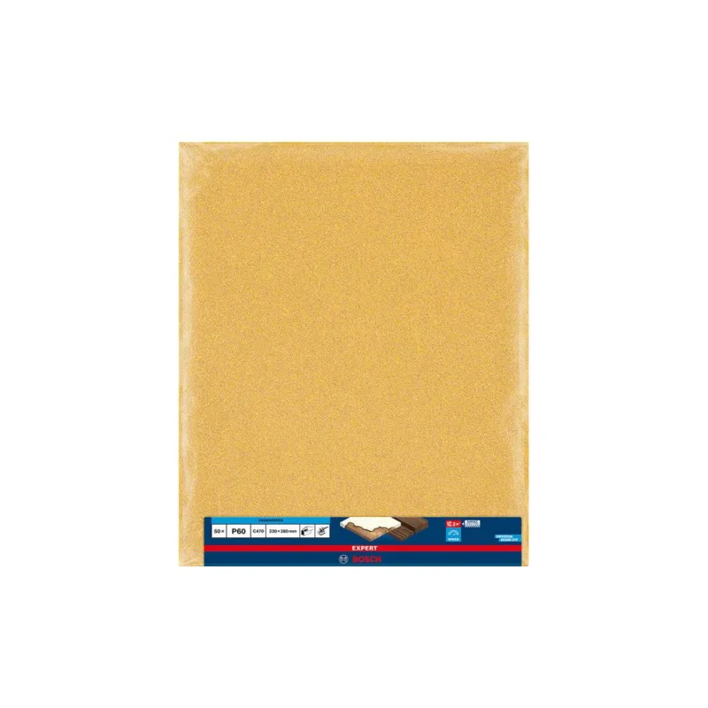 Produit De Marque Abrasif à main C470 EXPERT 230X280 mm G60 feuille 1BOSCH