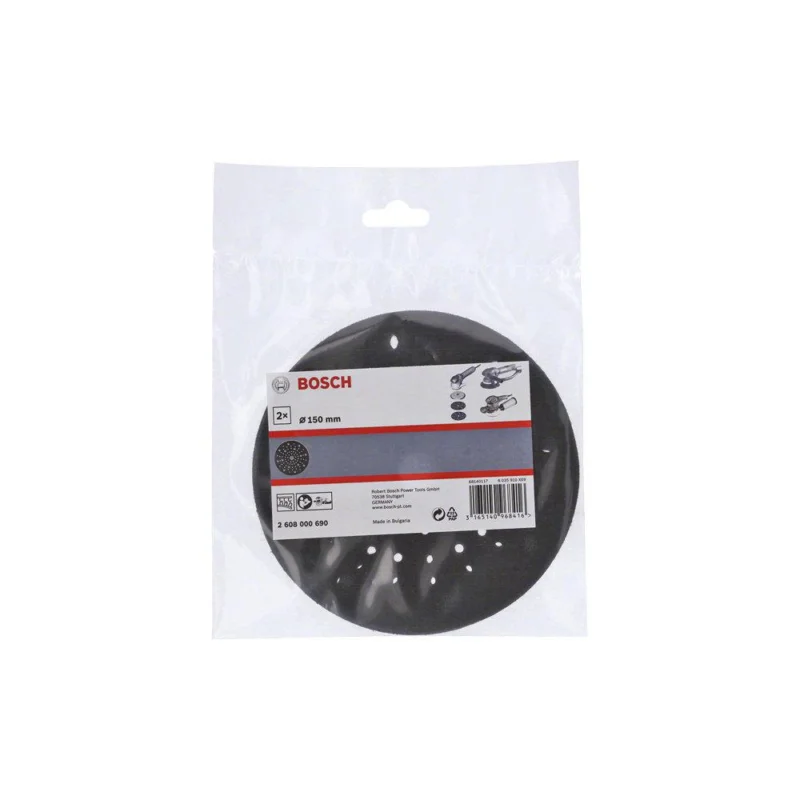 Coussin plateau de ponçage pour ponceuse excentrique Ø150mmBOSCH Quantité Limitée