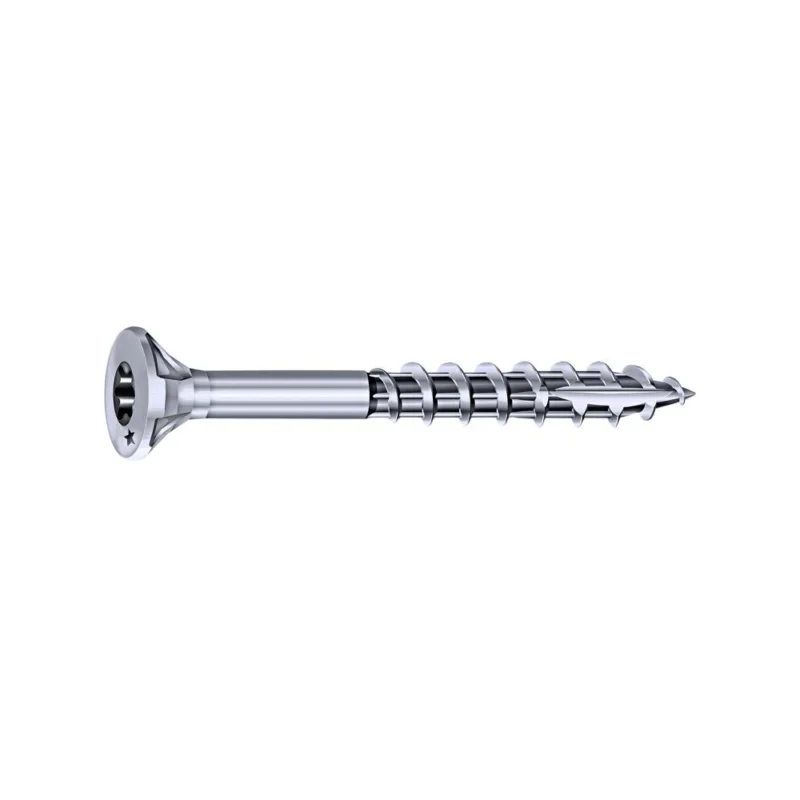 Vis tête fraisée ROCKET étoile inox A2 filetage partielROCKET Bon Marché