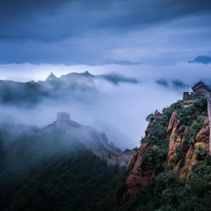 China´s Jinshanling Great Wall Promotion Saisonnière