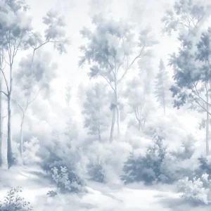 Vente Flash Drawn blue forest