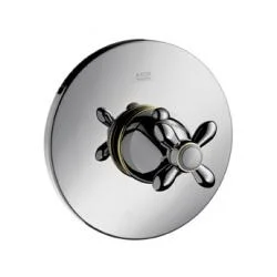Acheter En Ligne CARLTON - Set de finition pour mitigeur thermostatique encastré haut débit poignée croisillon (17716000)