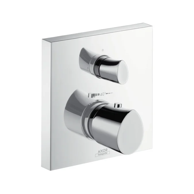 Promotion Mitigeur thermostatique encastré avec robinet d‘arrêt et inverseur (12716000)