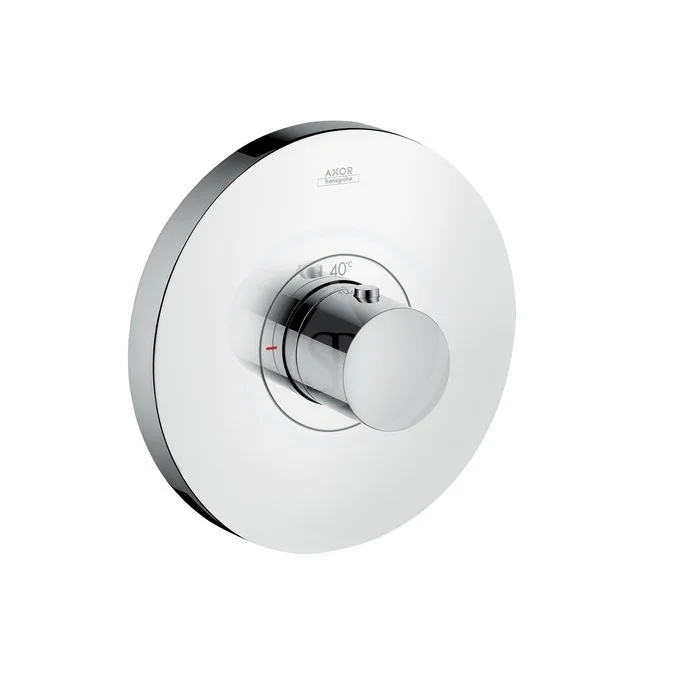 Satisfait Ou Remboursé Set de finition pour mitigeur thermostatique rond encastré haut débit (36721000)