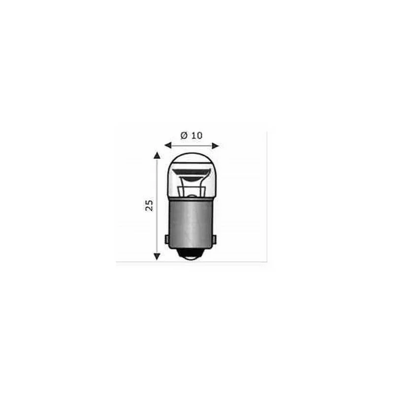 Abi ao2169 - 10 x Ampoules de signalisation BA9S - 220V 1.5ma 10x25mm Produit De Marque