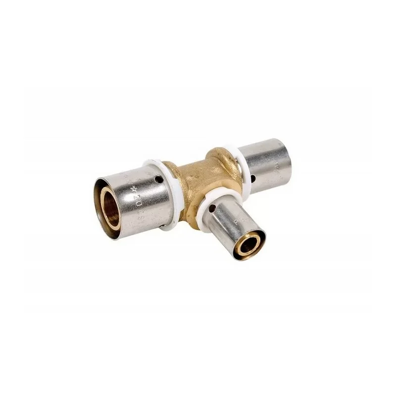 Serti Press RT202016 - Raccord PER a sertir té inégal réduit Ø20-20-16 Must-Have