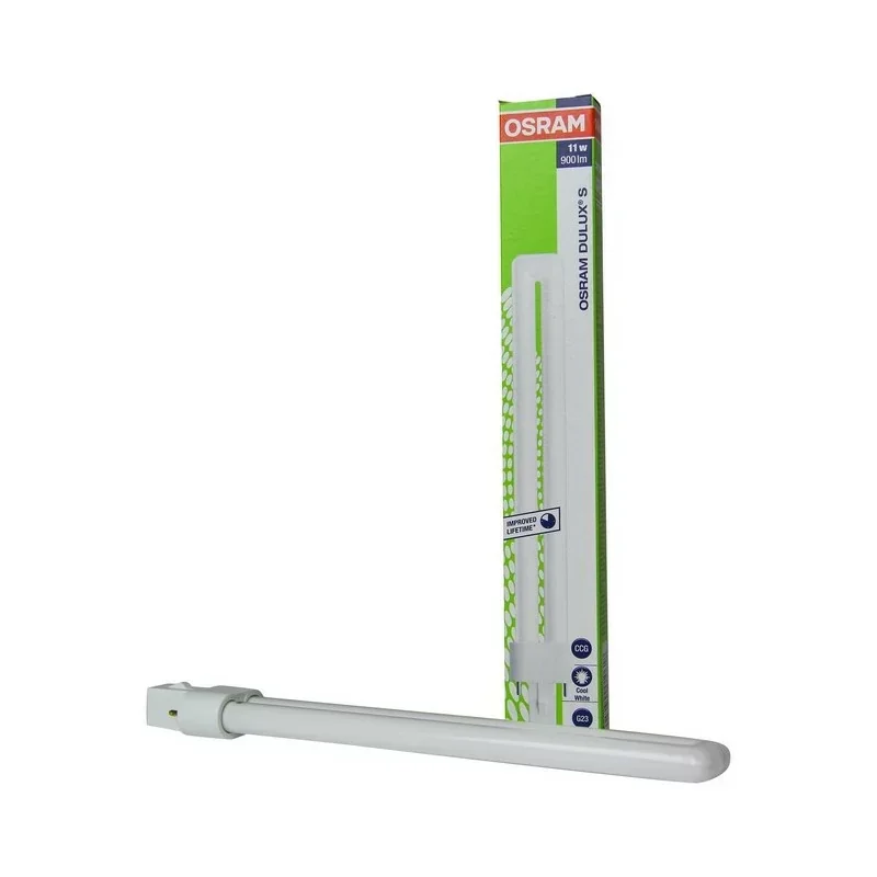 Offre Spéciale Osram 010618 Ampoule G23 Dulux S 11W 840 2-Pins 900lm Blanc Froid