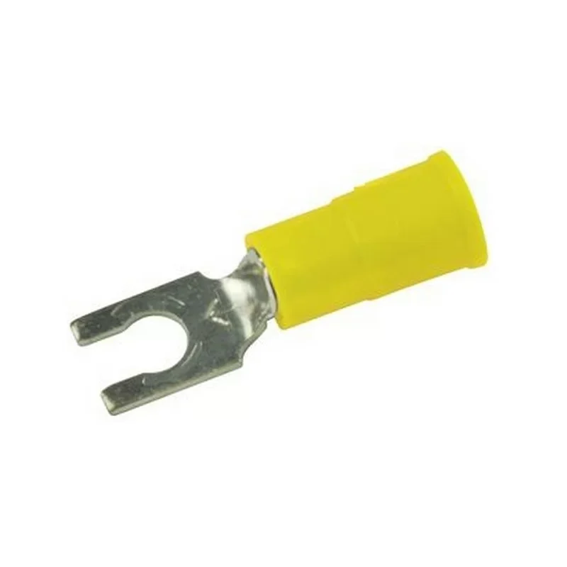 Bon Marché Thomas & Betts STA-KON VB-6YF - Sachet de 100 Cosses jaunes Ø6mm