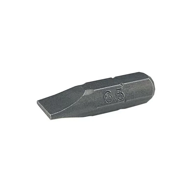 Ks Tools 911.2251 - Boîte de 10 embouts de vissage - Fente 6,5 - Entraînement 6,35mm - Longueur 25mm Remise