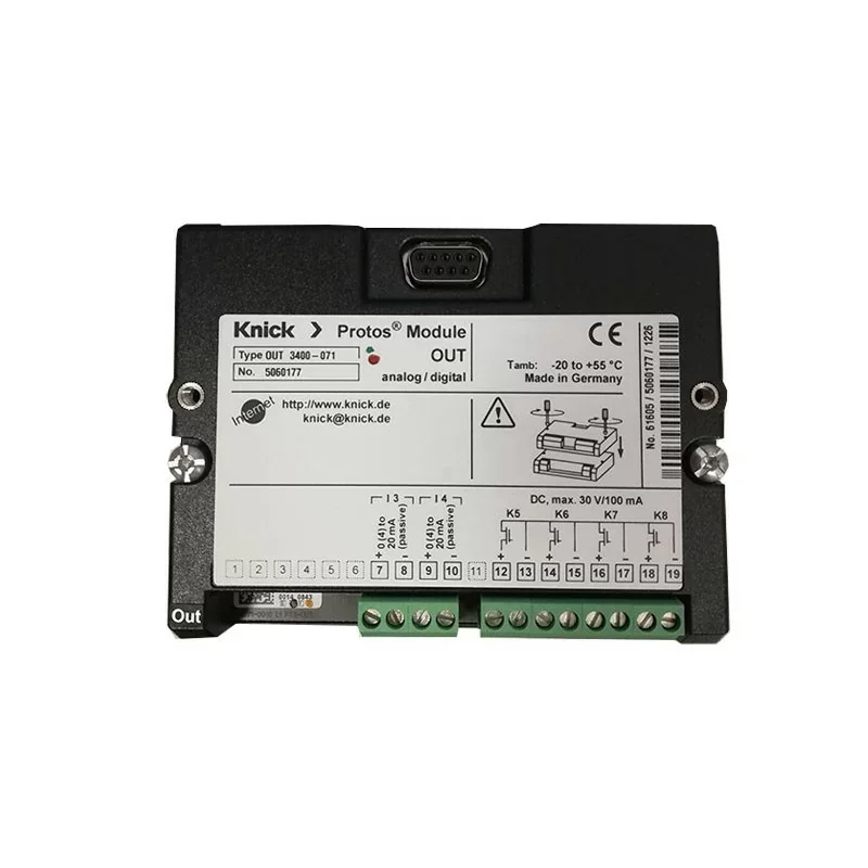 Knick 3400-071 Module de sortie Protos Marque