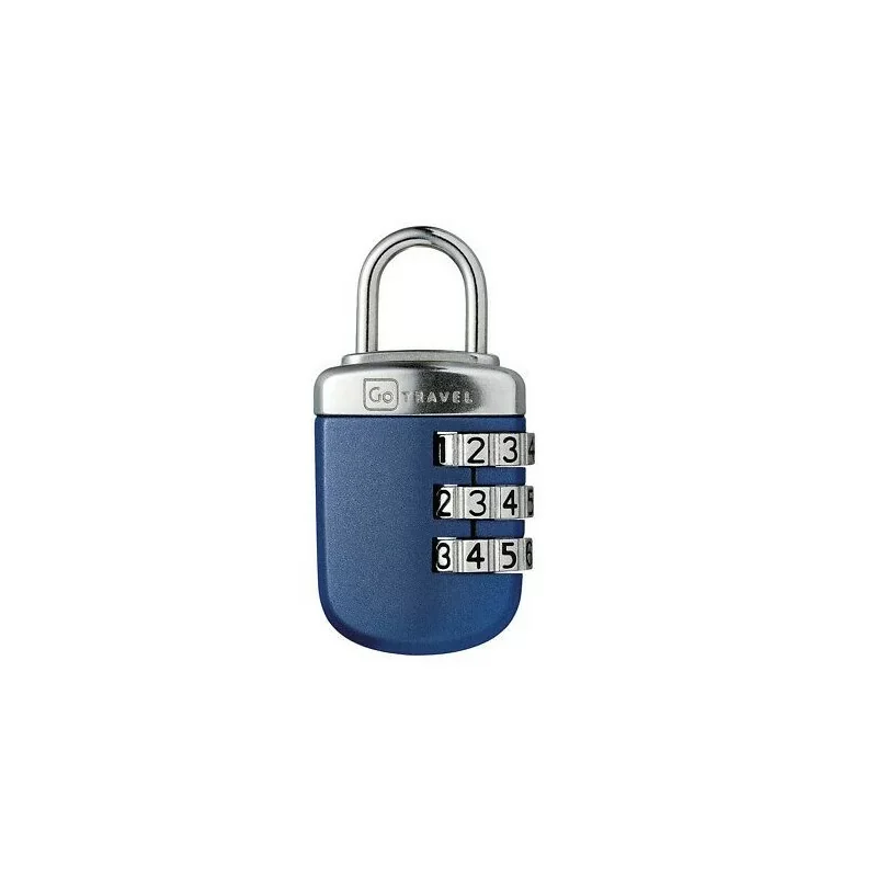 Seulement Aujourd'hui Go travel Cadenas à combinaison à grandes roues bleu