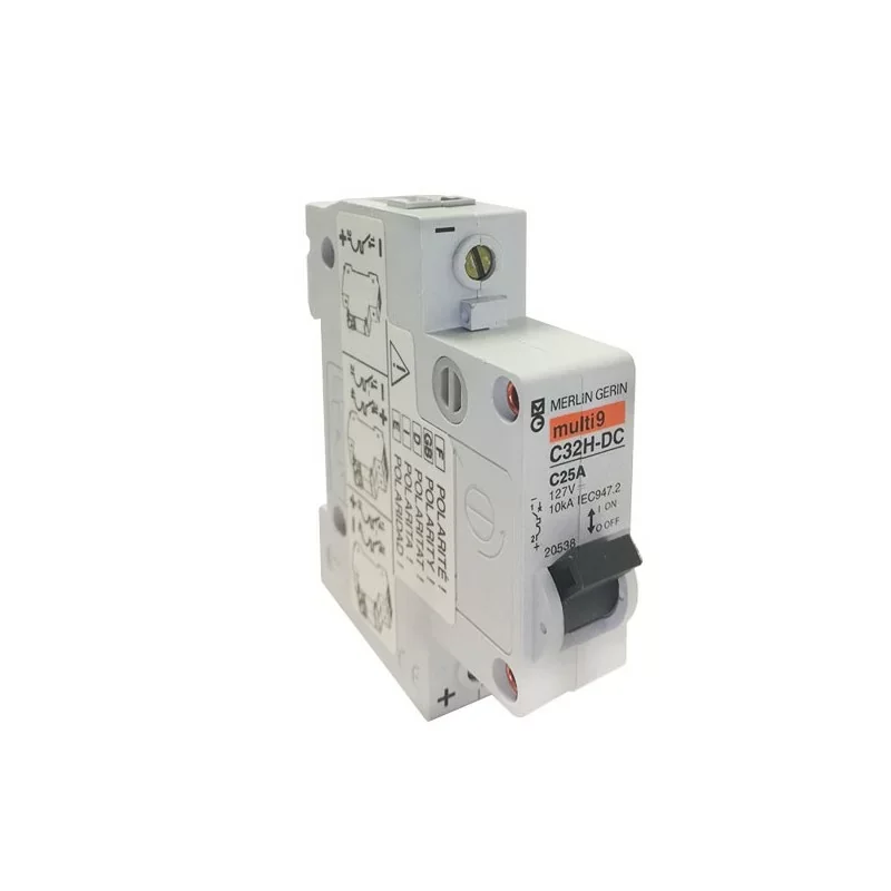 Soldes Merlin gerin 20538 Disjoncteur pour courant continu 1P 25A courbe C