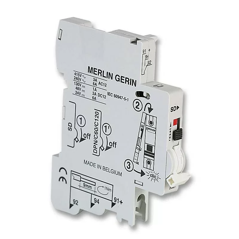 Merlin gerin 26927 Contact auxiliaire 1SD 415V 3A Super Prix