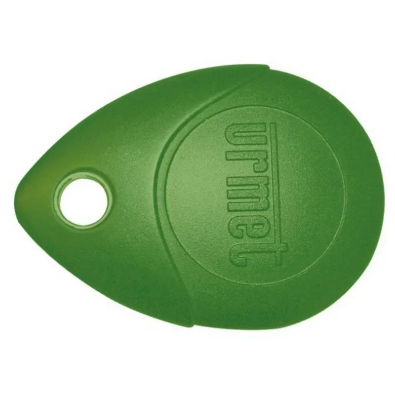 Meilleure Vente Urmet MEMOPROX - Clé de proxImité Mifare 13.56 Mhz VERTE avec oeillet métallique