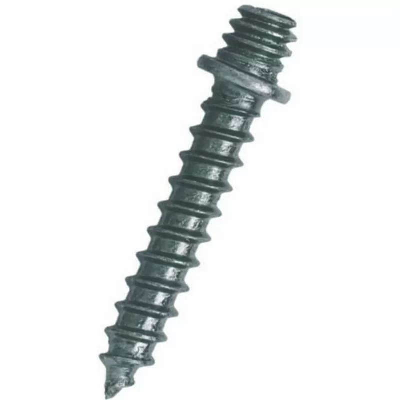 Plombelec 011150 - BOITE DE 100 PATTES à VIS BOIS à COLLERETTE, ACIER ZINGU… - FILETAGE M7X150 - LONGUEUR 50 MM Must-Have