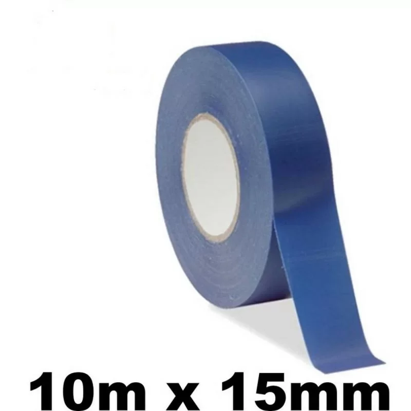 10 rouleaux isolants Scotchs pour électricien - Rubans de 10 mètres - BLEU Offre Limitée
