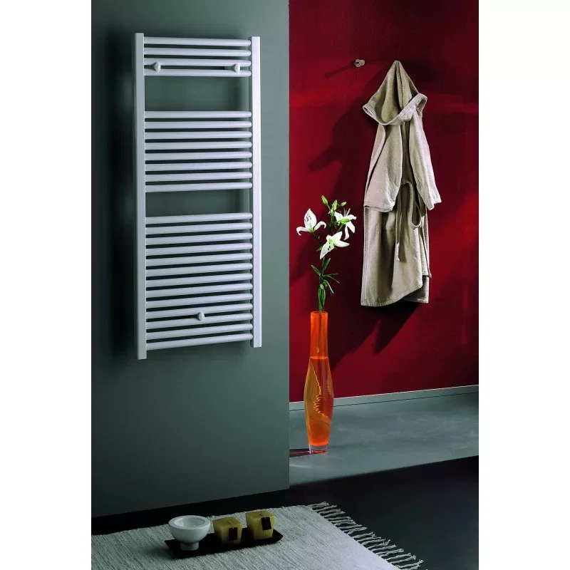 Adesio Classico - Radiateur sèche serviettes Eau Chaude Droit L600mm H1750mm 1009W Meilleur Choix