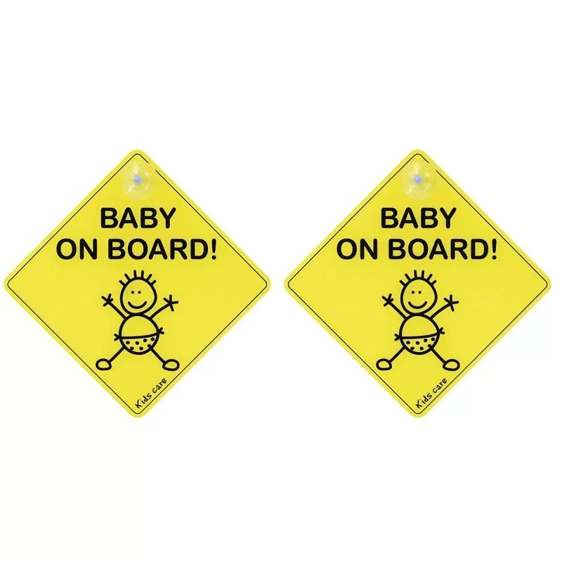 Acheter Direct Elro CP111 - Elro CP111 - 2 Stickers voiture bébé a bord
