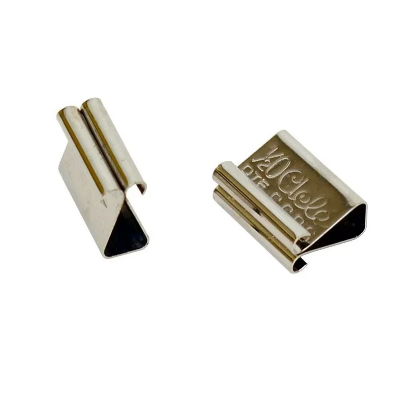 Brio 5137 - 6 x Pinces Sous Verre Acier 4 mm + clés de montage Haute Qualité