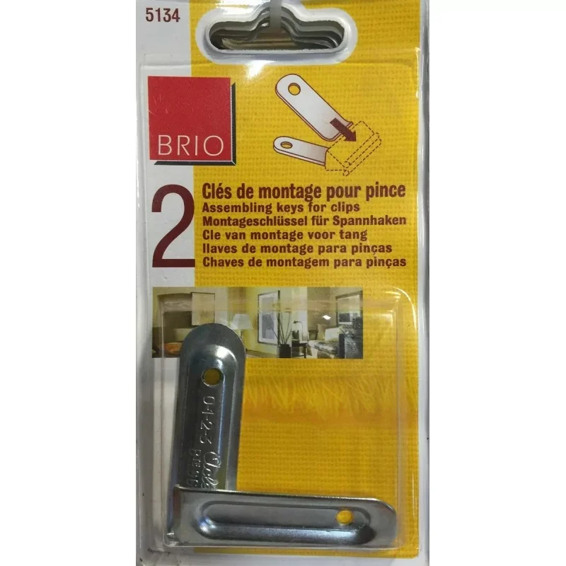 Brio 5134 - 2 x Clés de montage pour pince Meilleur Choix