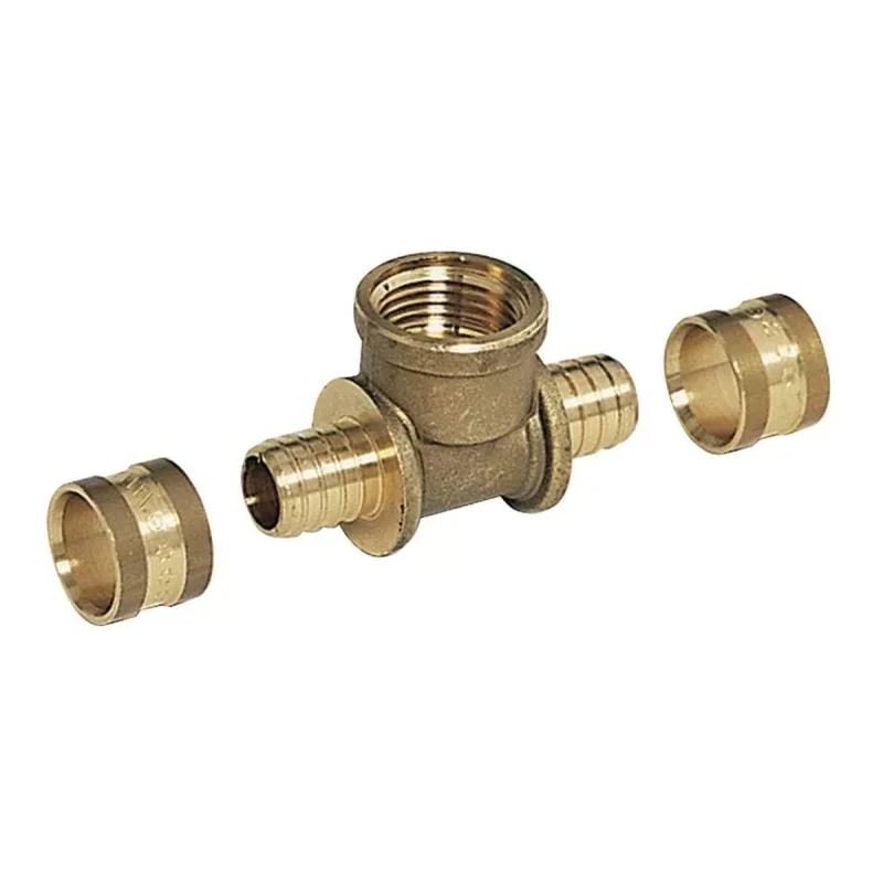 Rehau 138513-001 - Té à Sortie femelle 16/1/2"F / 16 Retour Gratuit