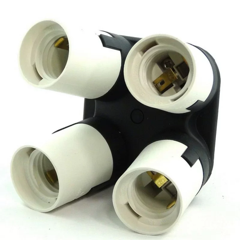 DynaSun JDD8 - Douille Adaptateur 4 en 1 pour Studio E27 Offre Du Jour