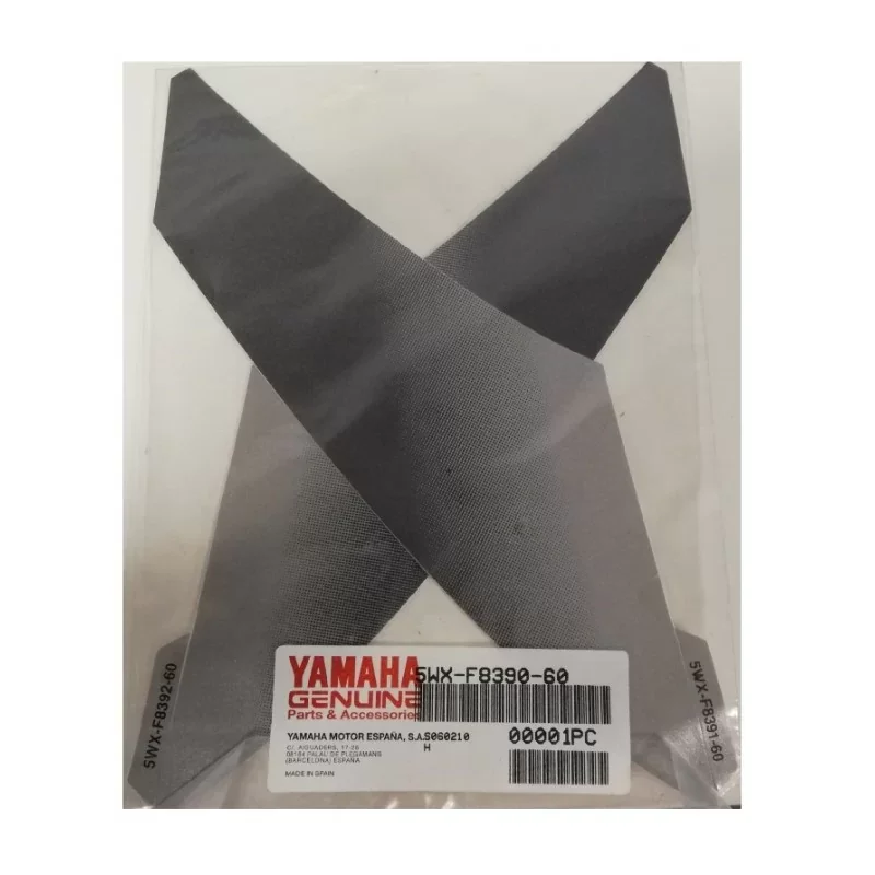 Achetez Aujourd'hui Yamaha 5WX-F8390-60 Jeu d‘emblèmes carenage - TZR 50 05