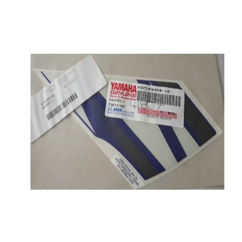 Acheter En Ligne Yamaha 5D7-F839F-10 Graphique de carénage 9 - YZF-R125 09-11