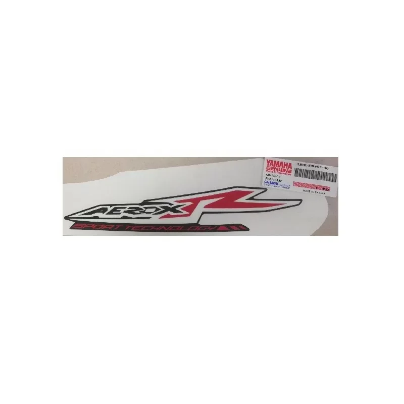 Soldes Yamaha 1BX-F8391-40 Graphique de carénage 1 - YQ 50 11