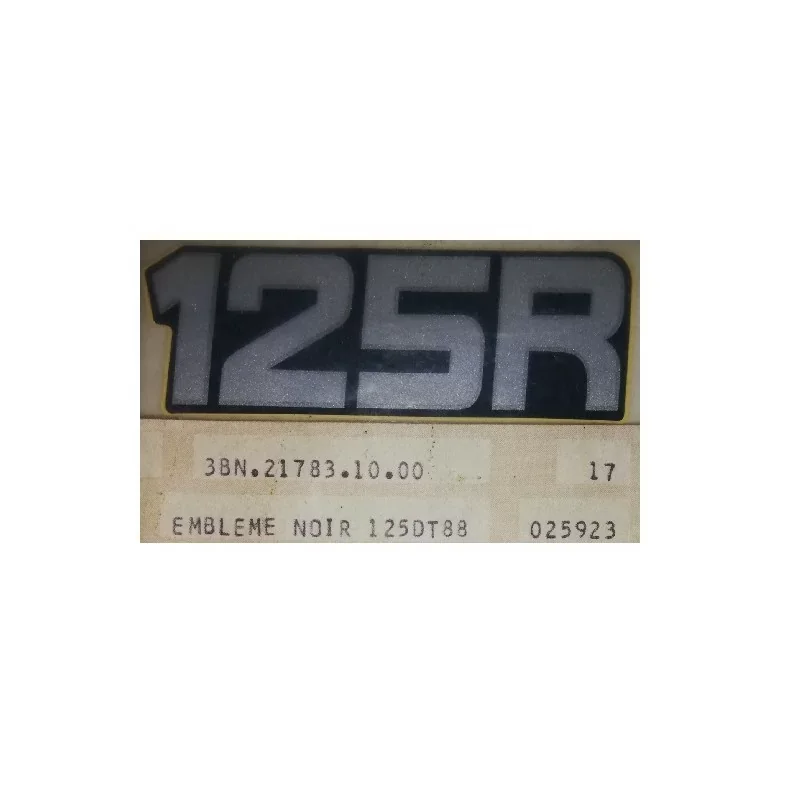 Yamaha 3BN-21783-10 Emblème 3 - DTR 125 88 Pas Cher