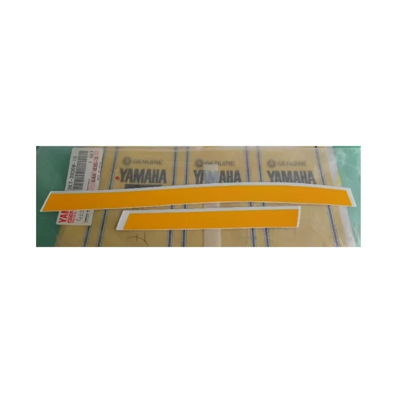 Yamaha 2KT-2836W-10 Jeu d‘emblèmes 4 de carenage - FZ 750 87-88 Usine Directe