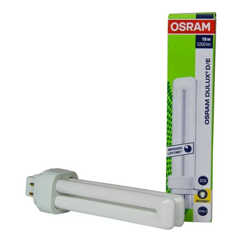 Jusqu'à Épuisement Des Stocks Osram 012148 Ampoule G24q-2 18W 1200LM - 2700K Blanc très chaud