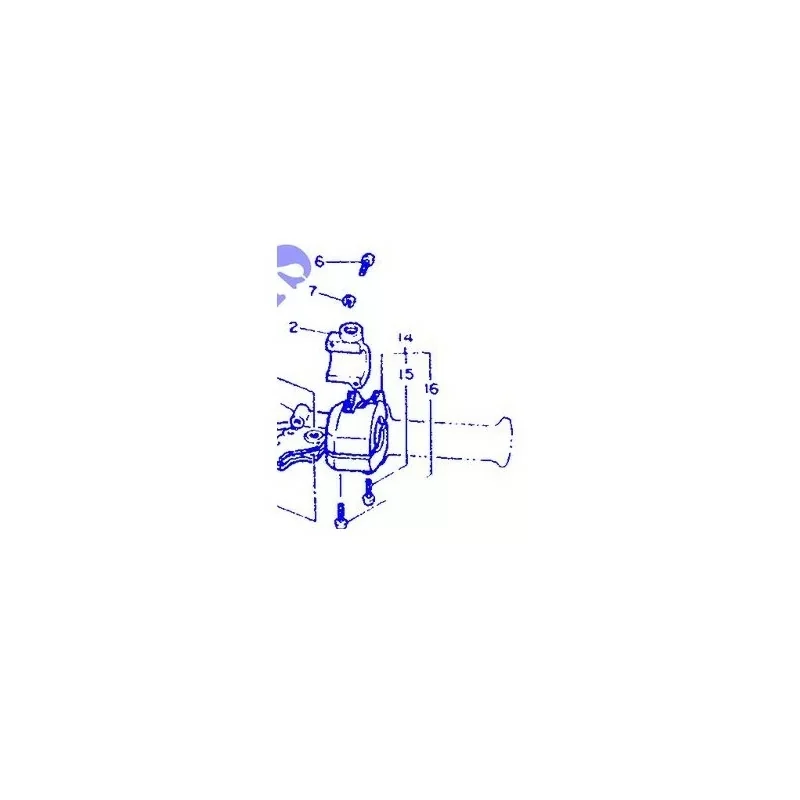Bon Plan Yamaha 3TB-83972-00 Commutateur 4 sur guidon - TT/XT 600 90-94