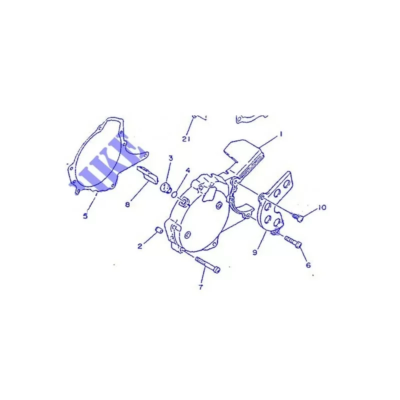 Paiement Sécurisé Yamaha 3SH-E5455-00 Joint 1- TDR/TZR 125 91-94