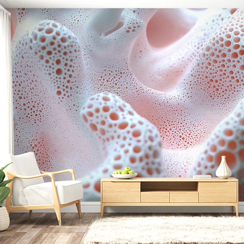Achetez Aujourd'hui Papier peint corail Motif texturé inspiré des formes de corail